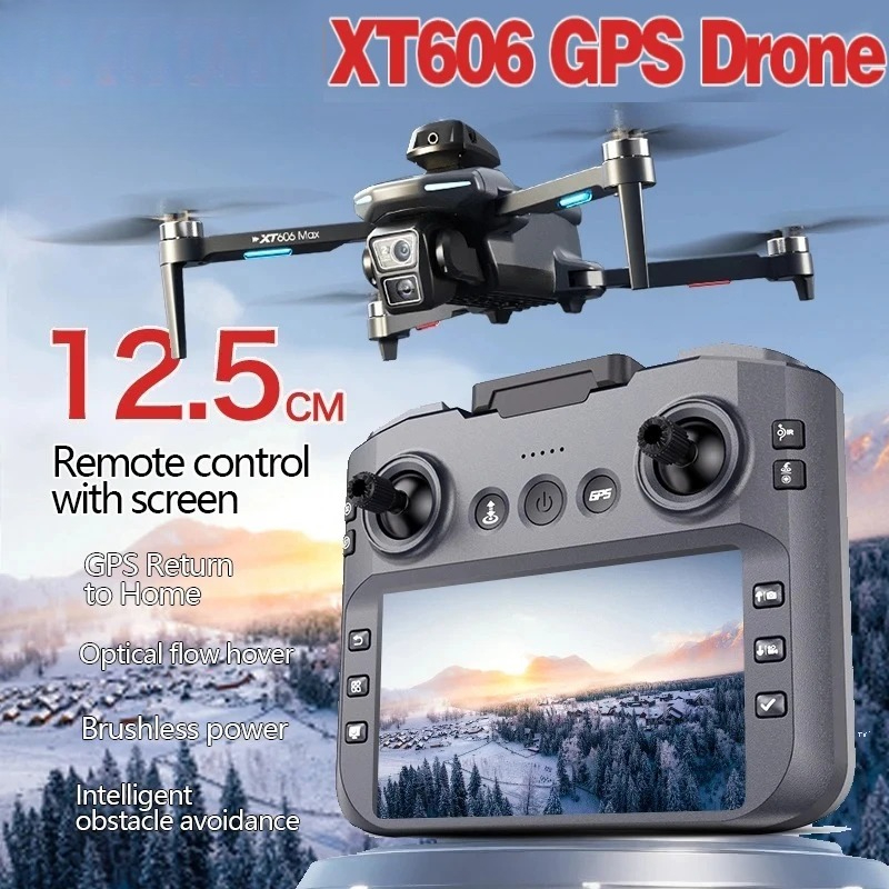 Drone Kit With Camera - Drone GPS Original XT606 MAX 4k