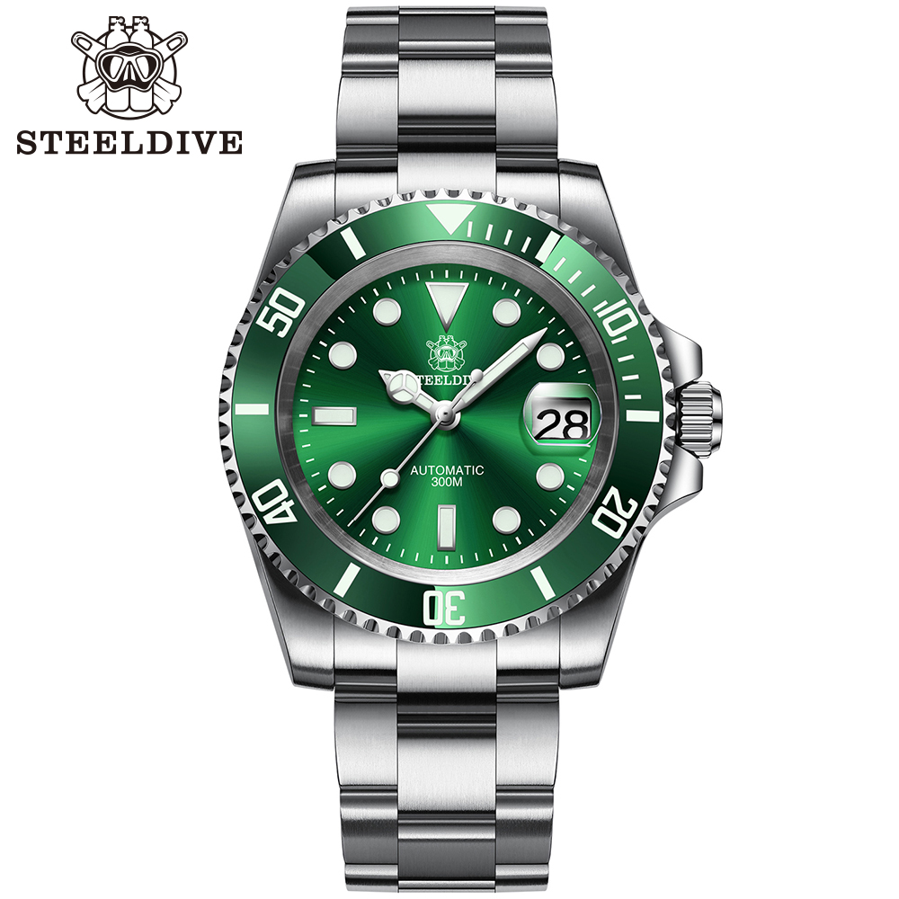 Holy Stone Drone Hs720 - Montre automatique STEELDIVE officielle SD1953, boîtier