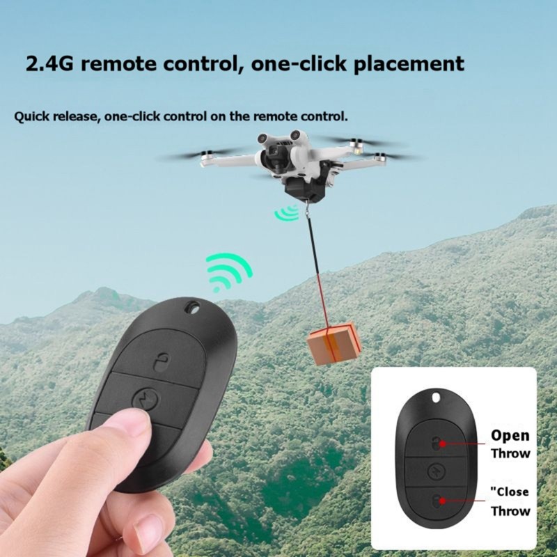 Dji Drone Mini 4 Pro - Système de largage aérien universel pour
