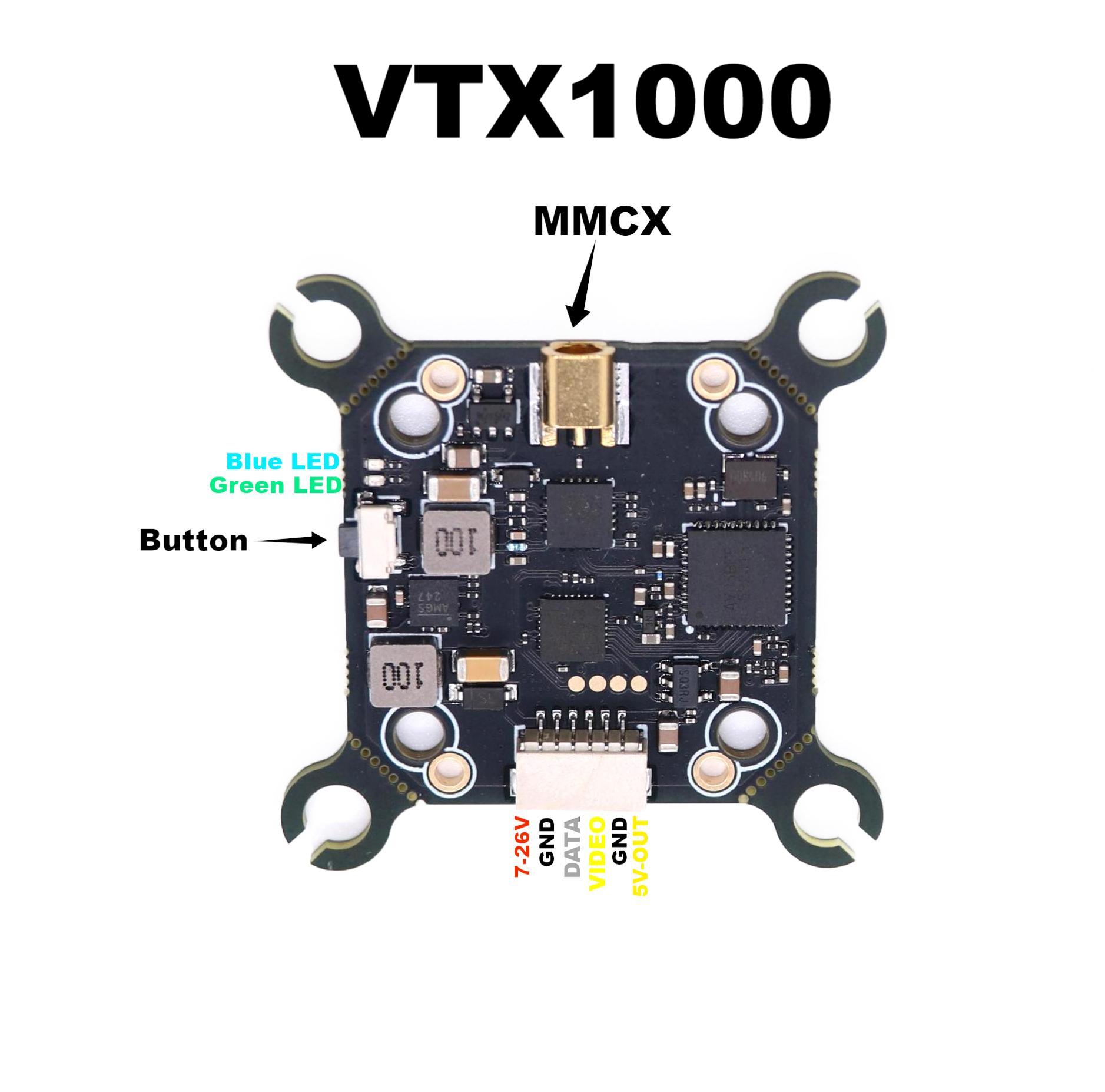 B-CUBE 5.8G VTX 800 1000 1600  - Drone Kit Vtol avis et prix
