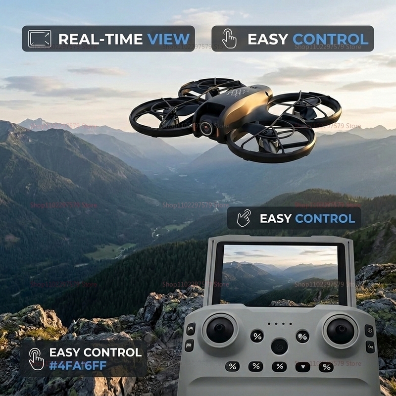 Nouveau 2026 M5 Mini Drone RC  - Drone Kit Tricopter avis et prix