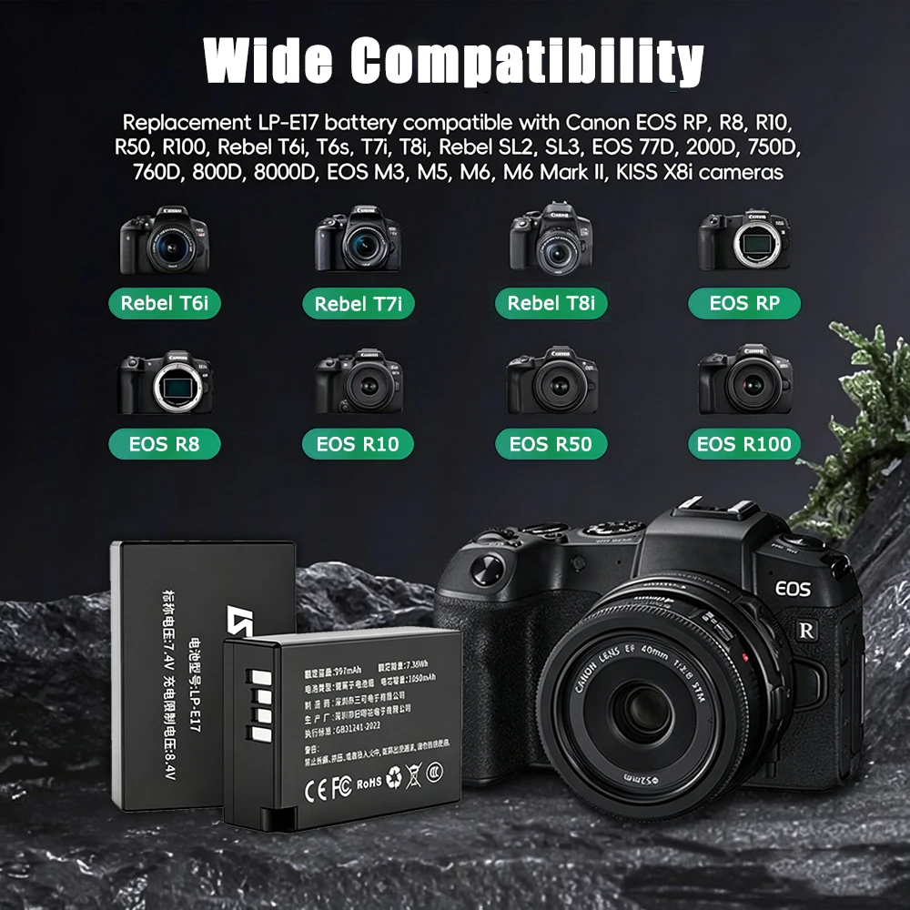 Batterie LP-E17 pour appareils - Canon Camera Eos R50 avis et prix