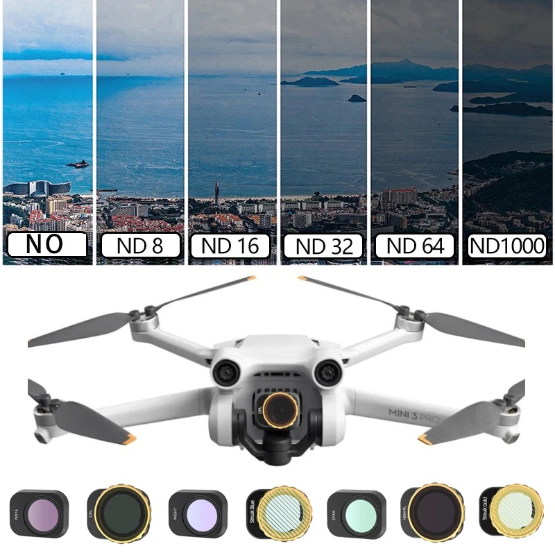 Filtre pour drone DJI Mini 3 P - Drone Kit With Camera avis et prix